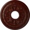 Ekena Millwork Baltimore Medallion (Canopies up to 5 1/2"), 15 3/8"OD x 4 1/4"ID x 1 1/2"P, Brushed Mahogany CM15BABMF - alternate 1